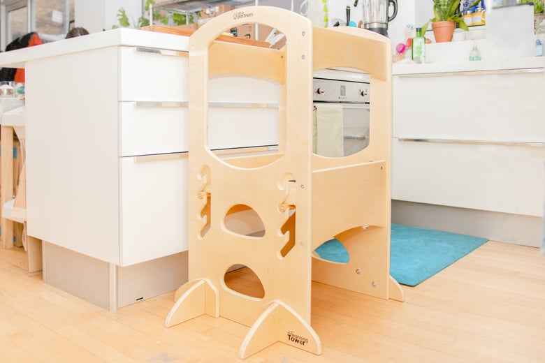 Learning tower and stool